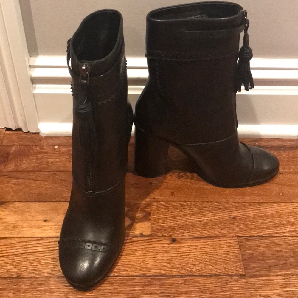 Tory Burch Black Ankle Boots
